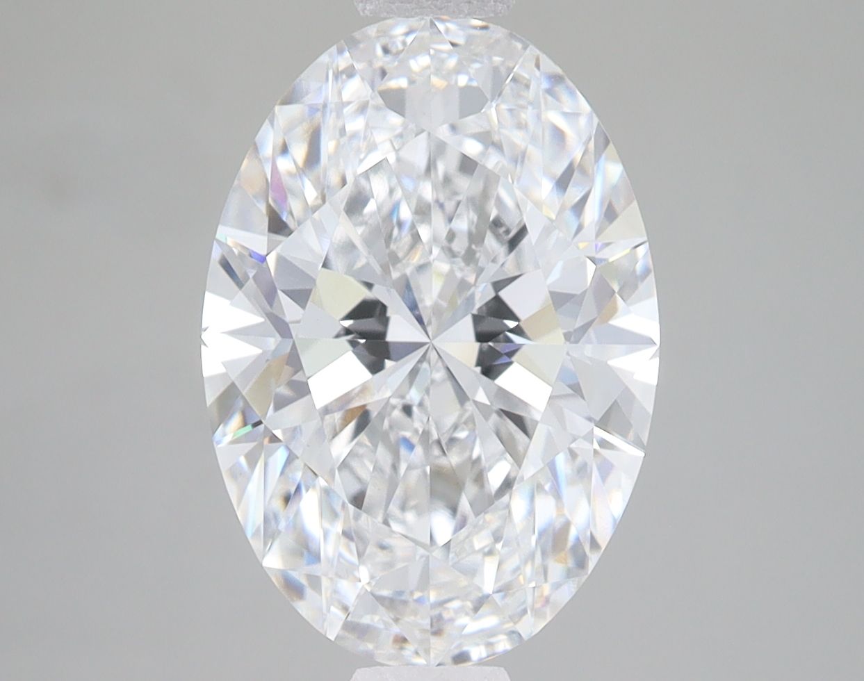 4.08 ct. oval Lab Grown Diamond front image