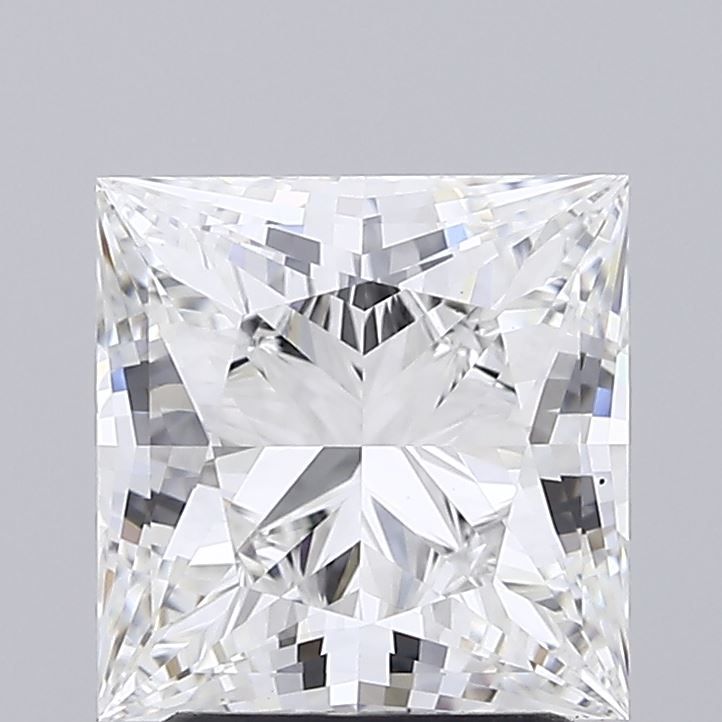 3.02 ct. princess Lab Grown Diamond front image