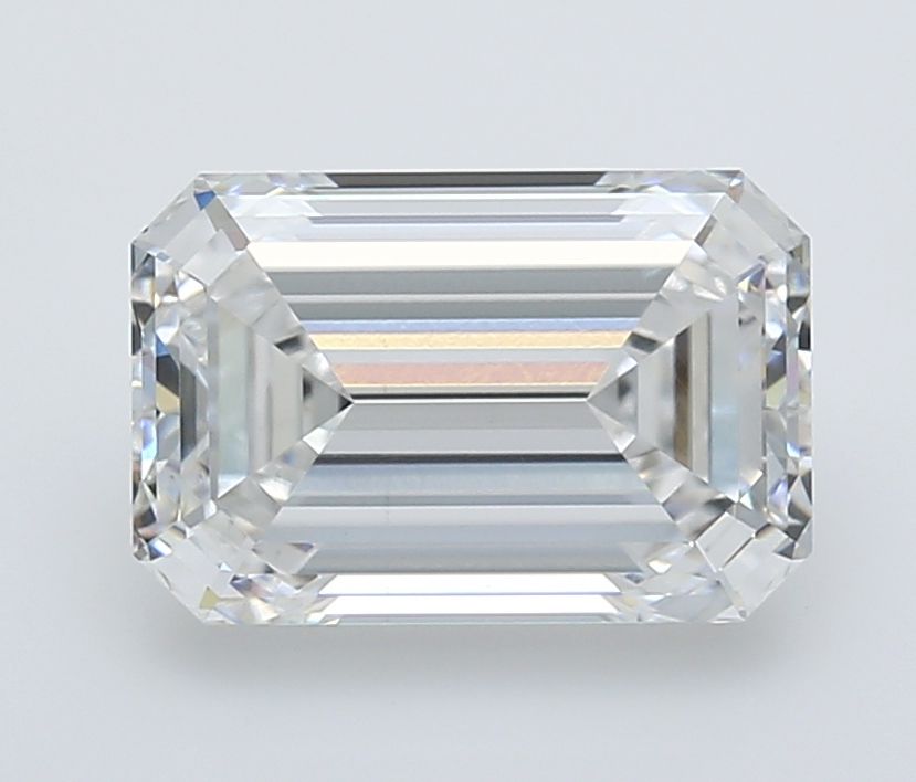 3.04 ct. emerald Lab Grown Diamond front image