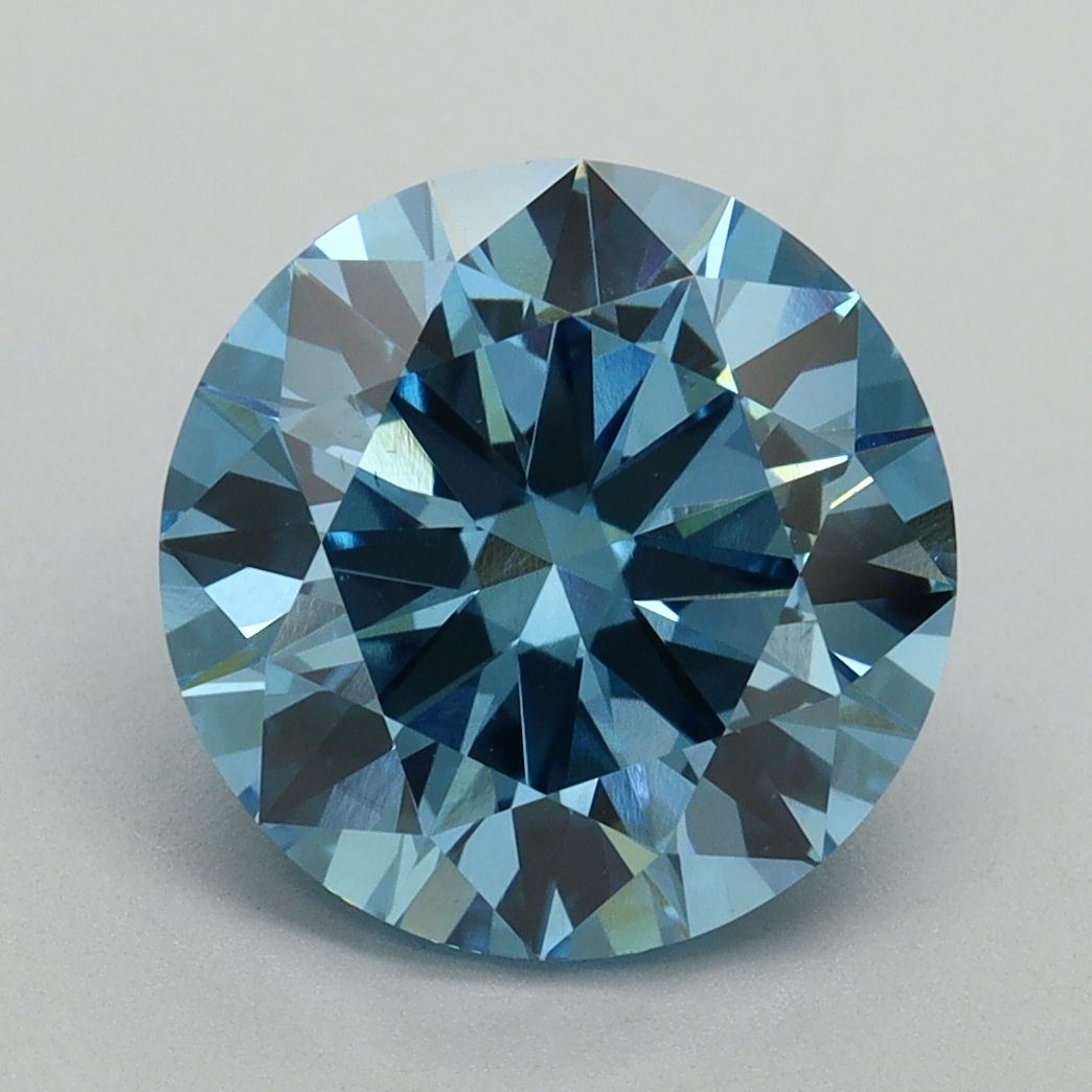 3.85 ct Round diamond