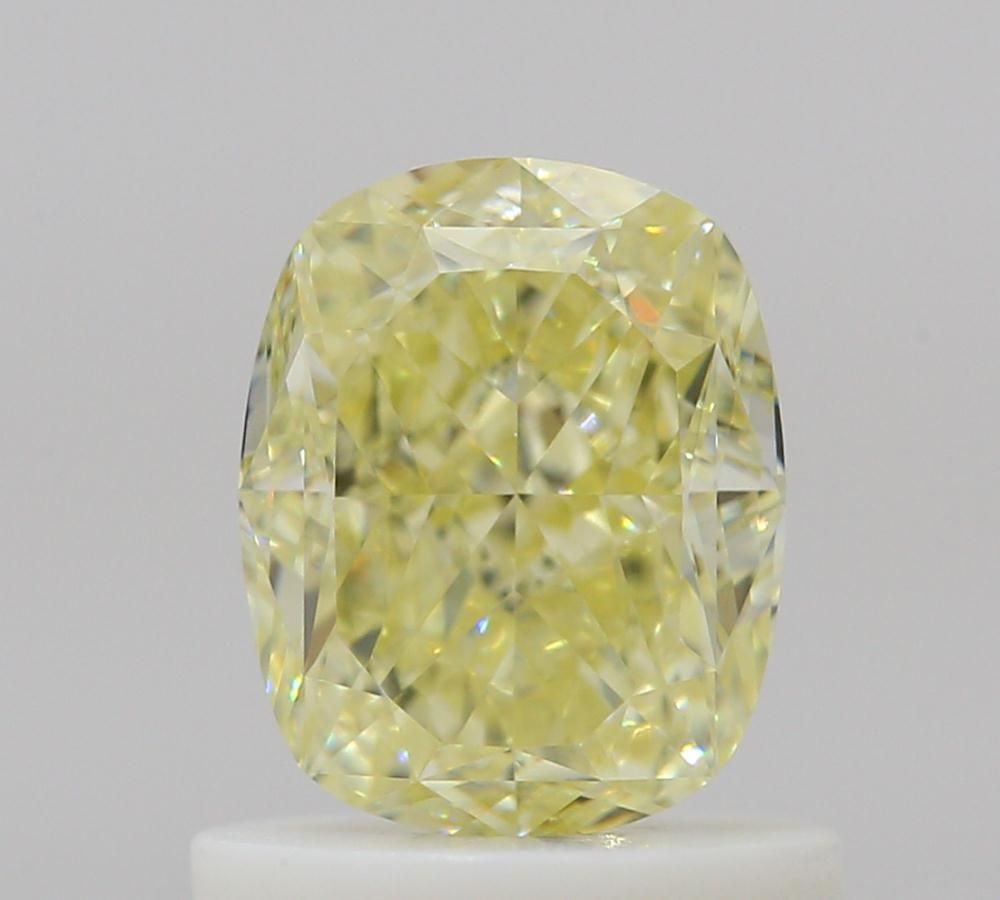Diament 1.01 ct Fancy Light Yellow/VS1