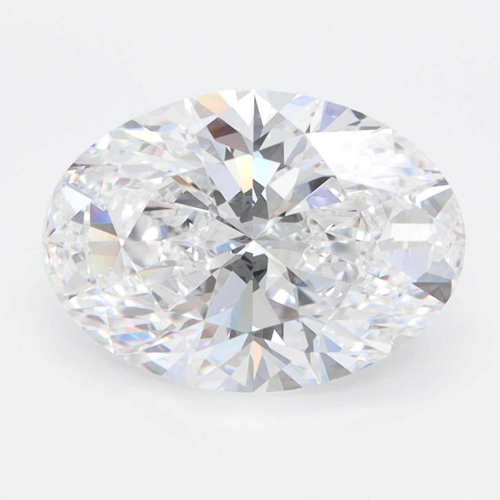 3.38 ct. oval Lab Grown Diamond front image