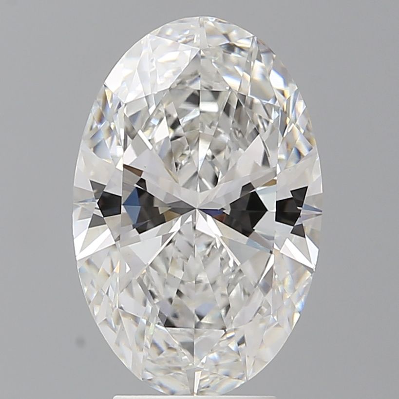 4.10 ct. oval Lab Grown Diamond front image