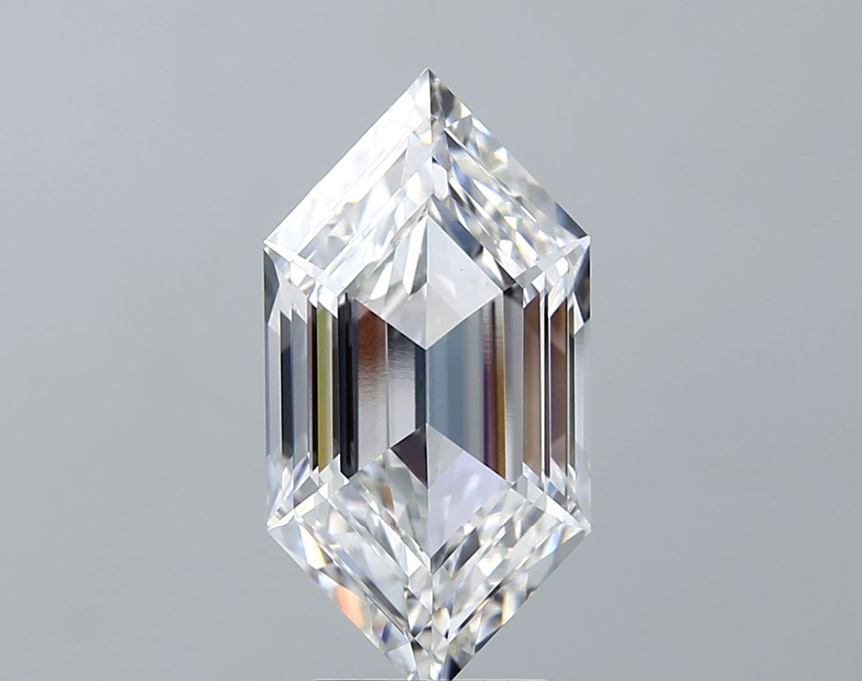 4.03 ct lab-grown Hexagonal Diamond