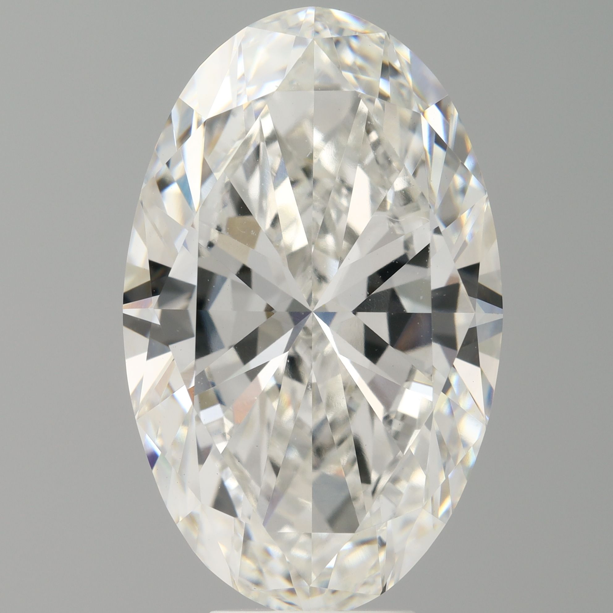 8.01 ct. oval Lab Grown Diamond front image