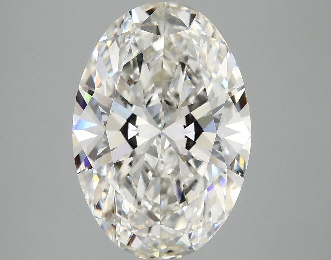 4.03 ct. oval Lab Grown Diamond front image