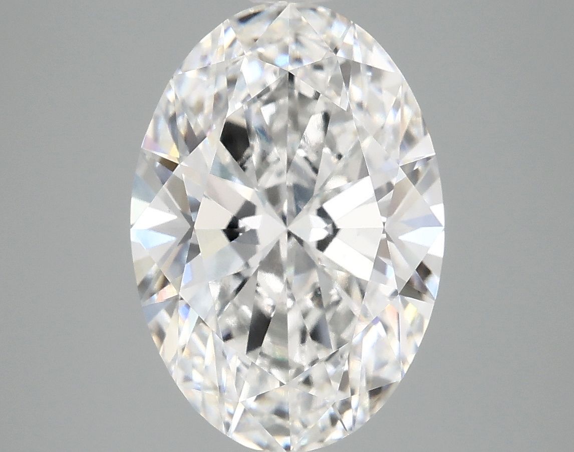4.21 ct. oval Lab Grown Diamond front image