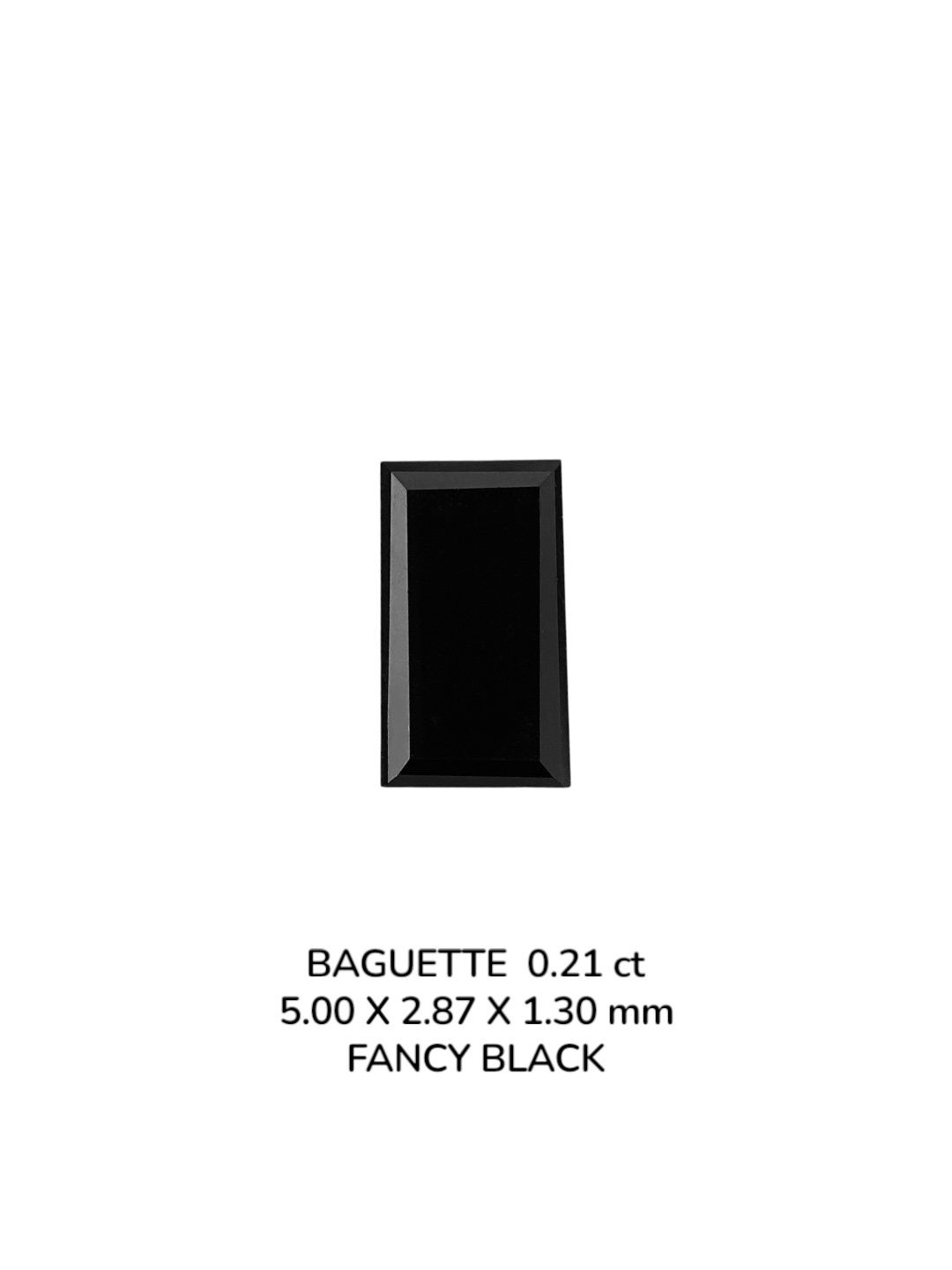Diament 0.21 ct Fancy Black/VVS2