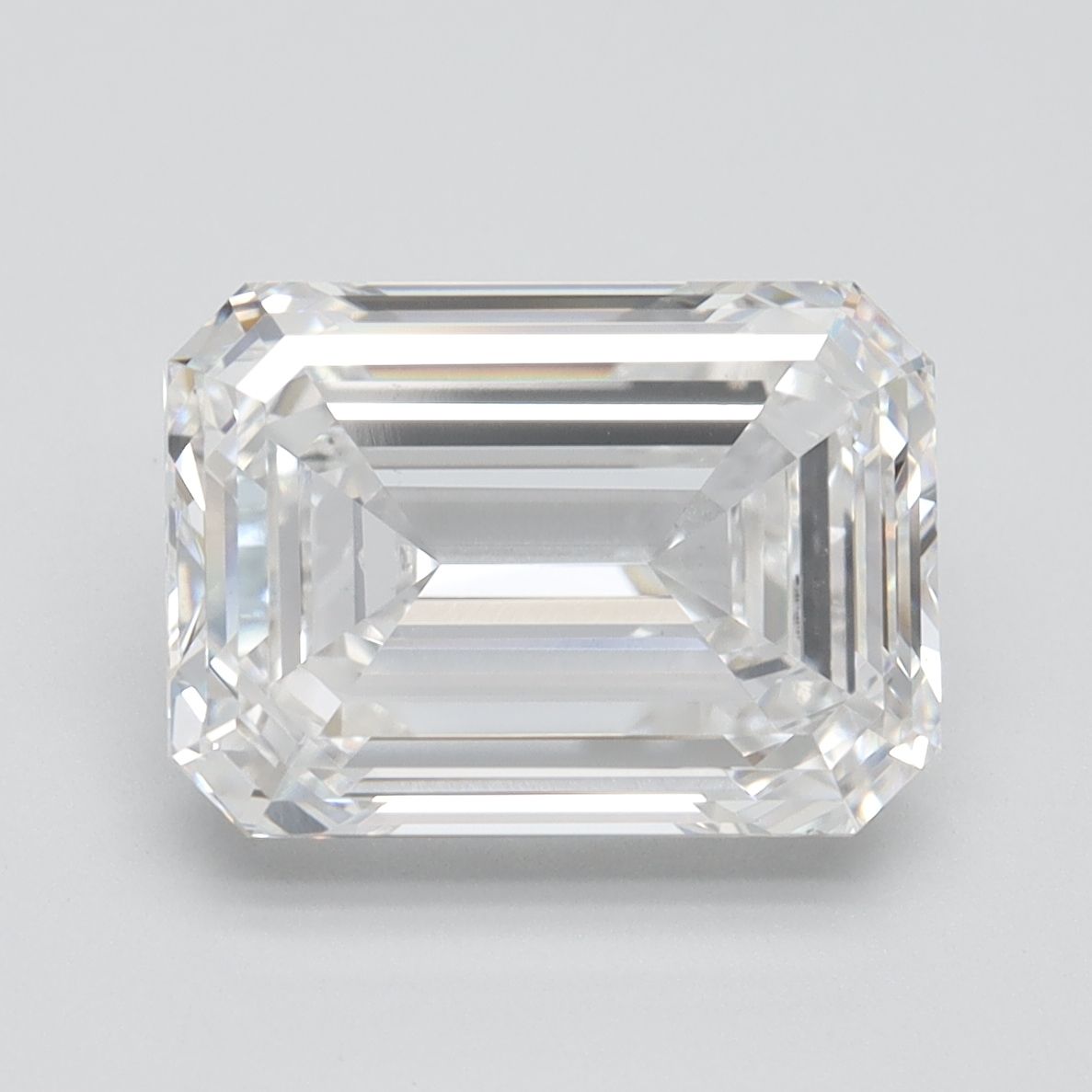 5.02 ct. emerald Lab Grown Diamond front image