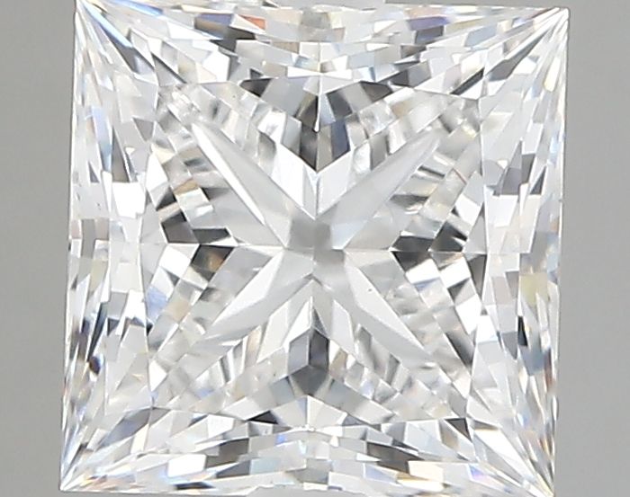 2.90 ct. princess Lab Grown Diamond front image