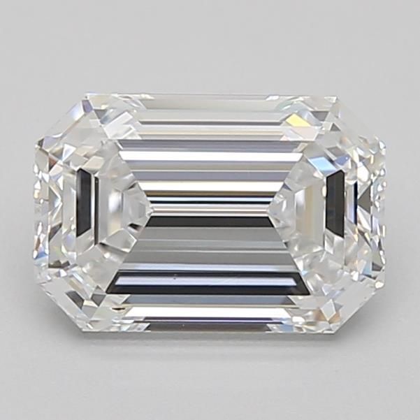 Diamant Émeraude 1.38 ct - Couleur D - Pureté VS2