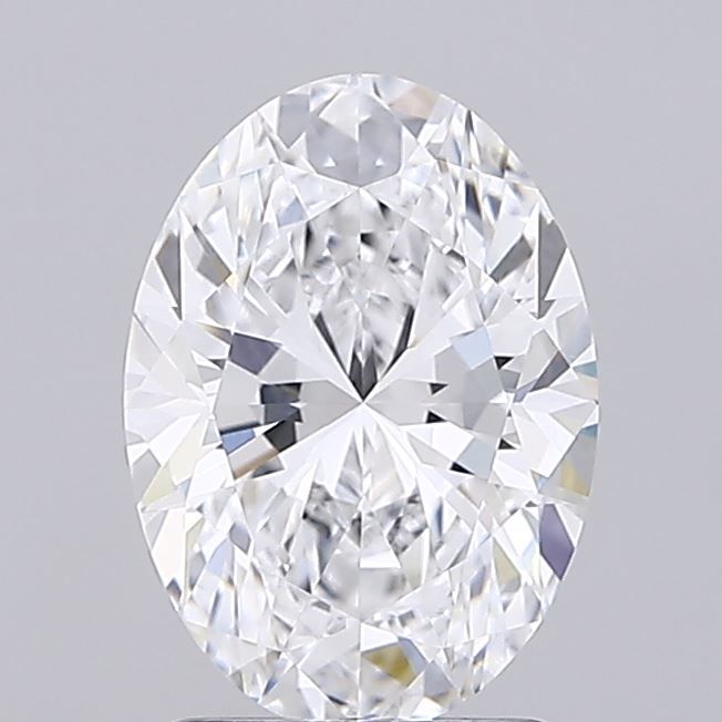 2.02 ct. oval Lab Grown Diamond front image