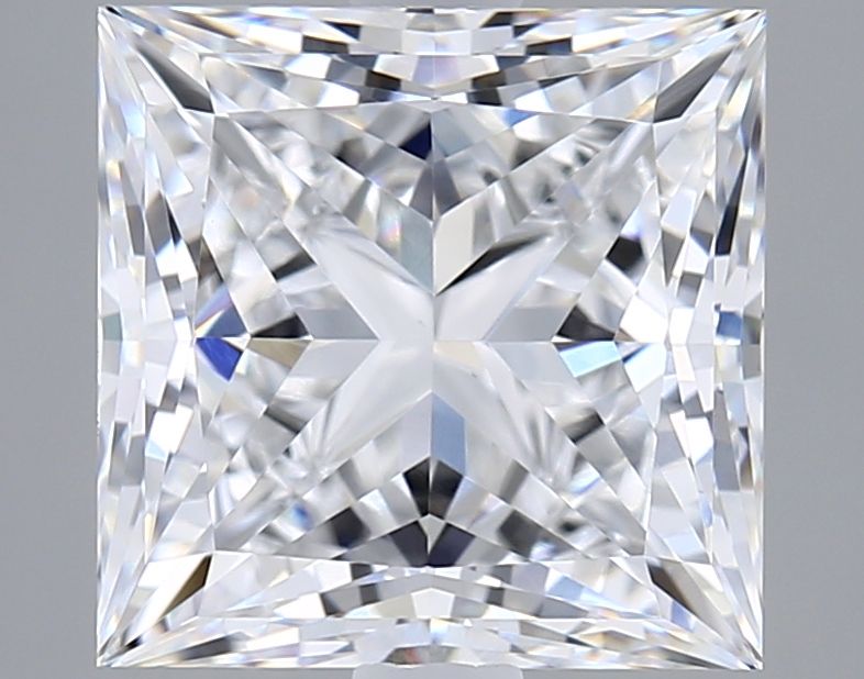 3.03 ct. princess Lab Grown Diamond front image