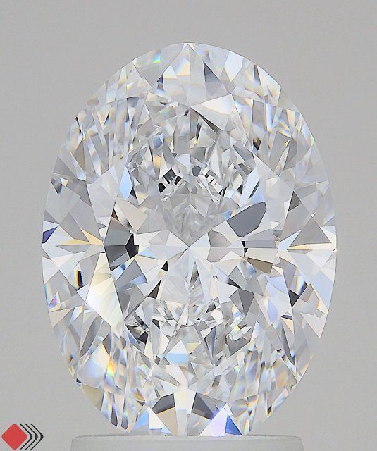 3.08 ct. oval Lab Grown Diamond front image