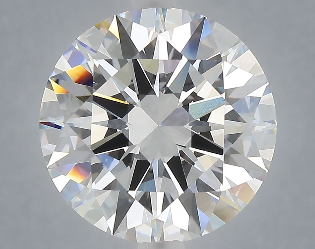 6.01 ct. round Lab Grown Diamond front image