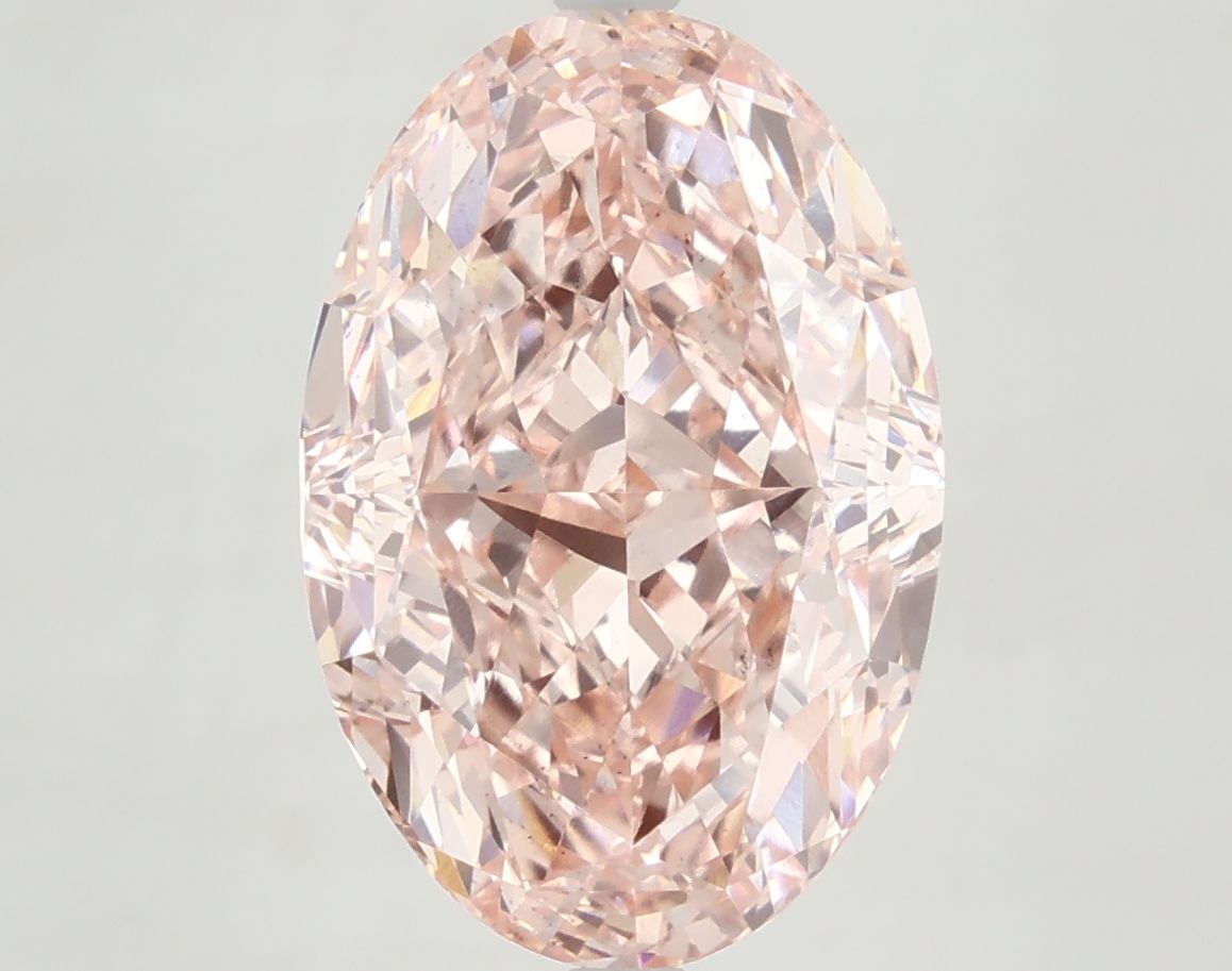 7.08 ct. oval Lab Grown Diamond front image