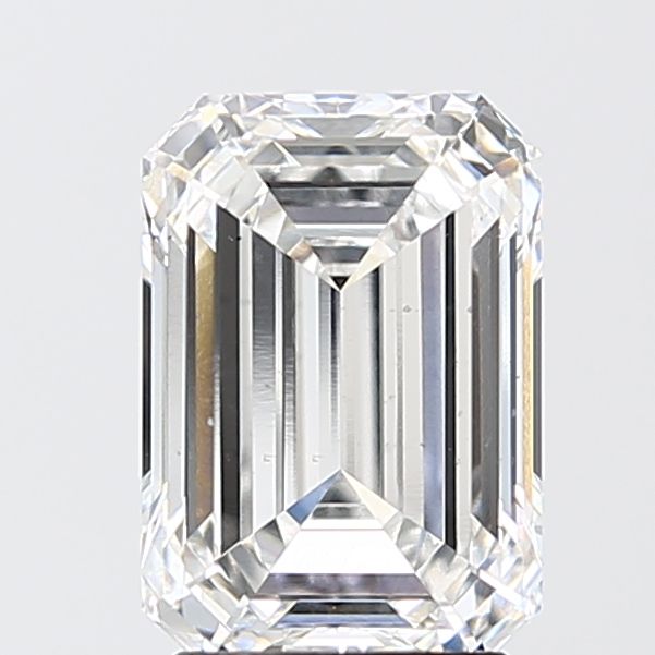 2.59 ct. emerald Lab Grown Diamond front image