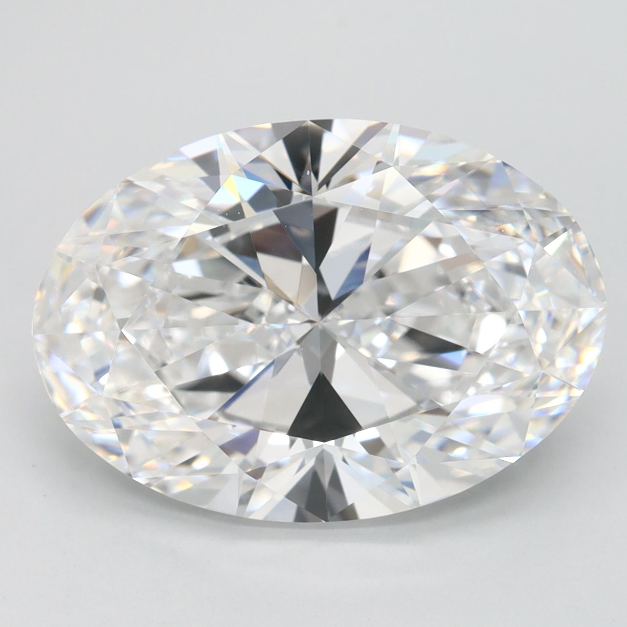 5.01 ct. oval Lab Grown Diamond front image