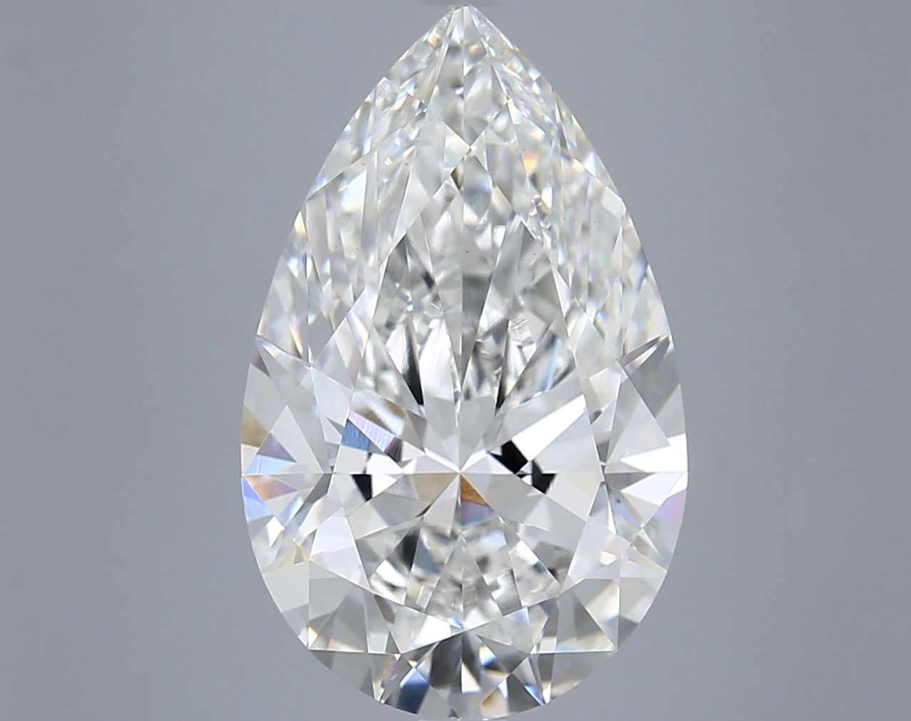 6.31 ct. pear Lab Grown Diamond front image