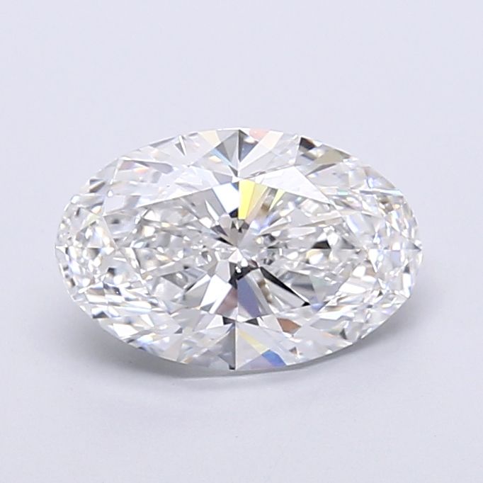 4.06 ct. oval Lab Grown Diamond front image