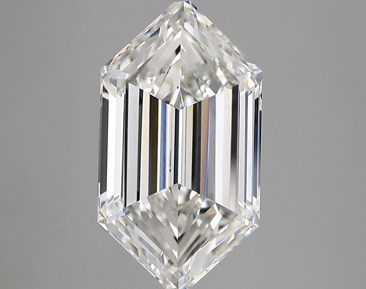 3.85 ct lab-grown Hexagonal Diamond