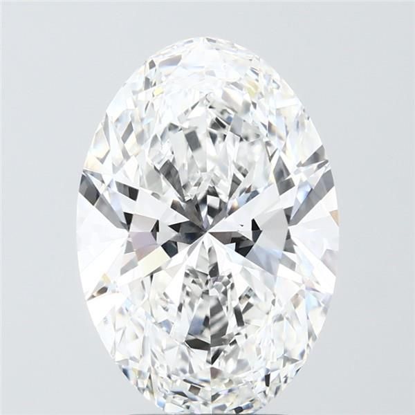 4.07 ct. oval Lab Grown Diamond front image