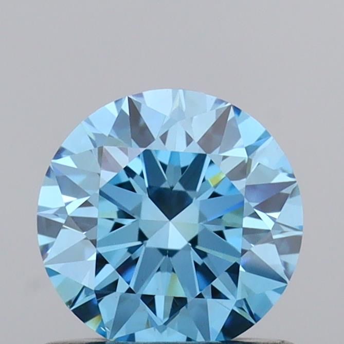 0.72 CT Fancy Vivid Blue ROUND
