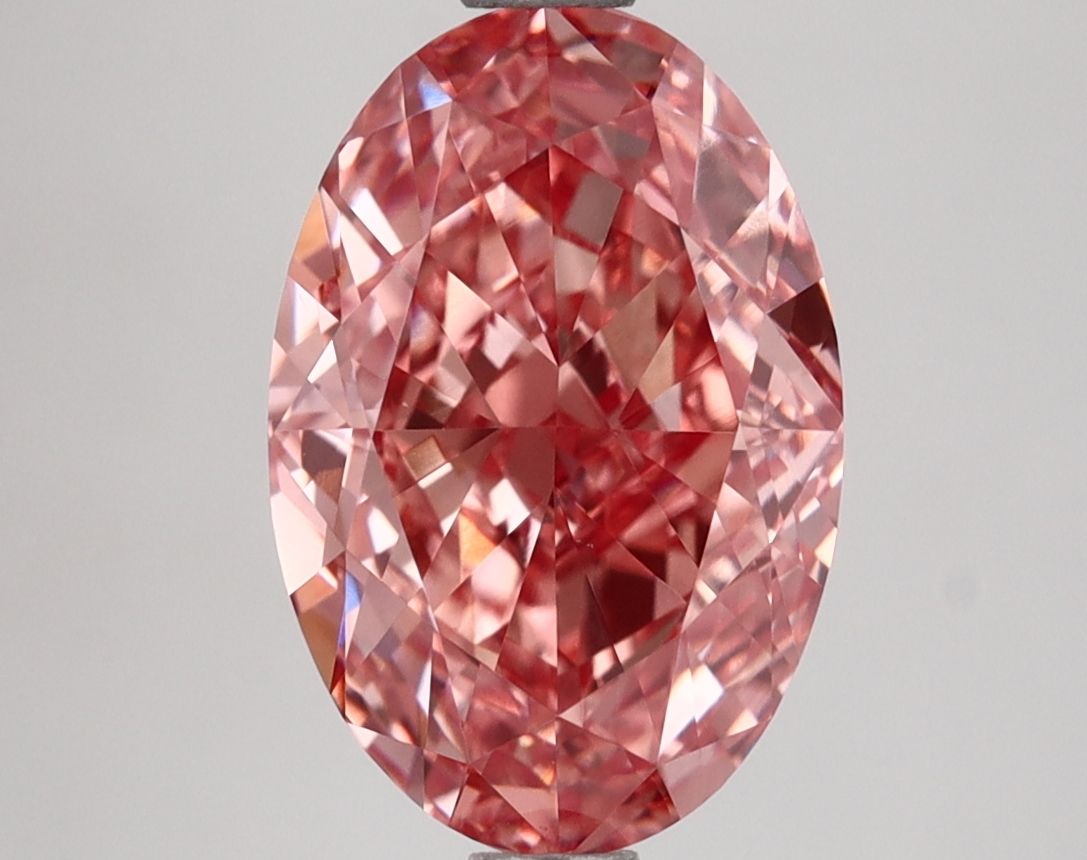 2.93 ct. oval Lab Grown Diamond front image