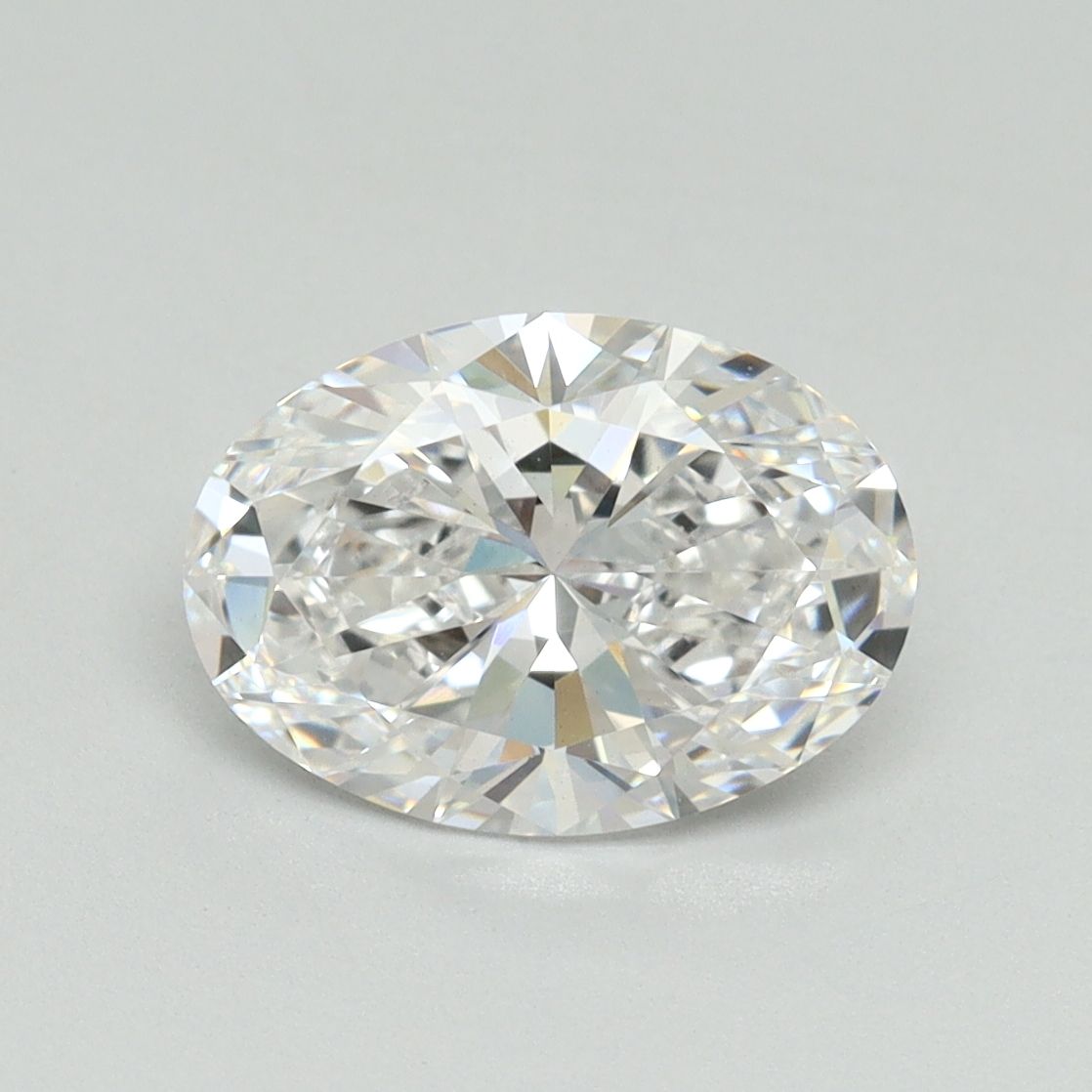 2.01 ct. oval Lab Grown Diamond front image