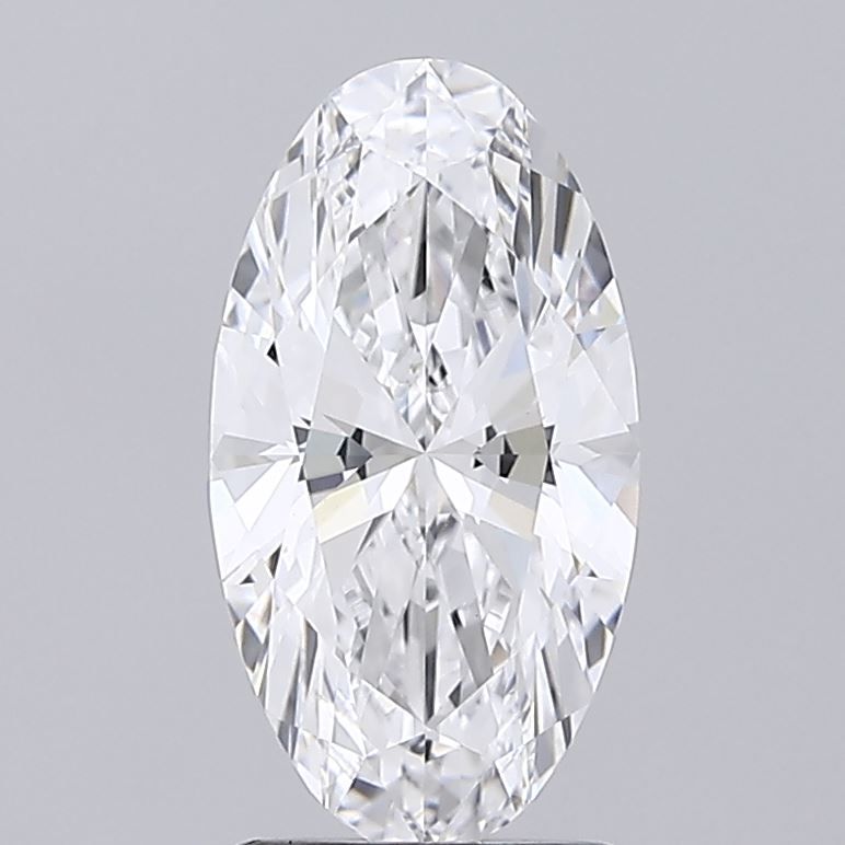 2.02 ct. oval Lab Grown Diamond front image