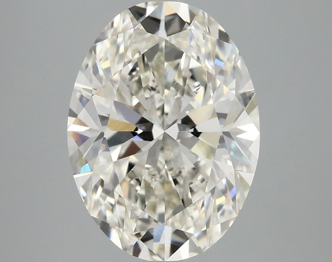 5.08 ct. oval Lab Grown Diamond front image