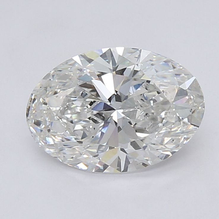 2.02 ct. oval Lab Grown Diamond front image
