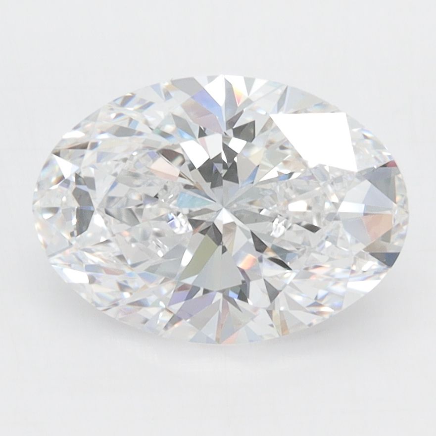 3.03 ct. oval Lab Grown Diamond front image