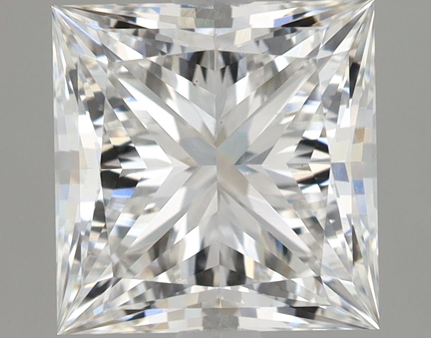 2.21 ct. princess Lab Grown Diamond front image