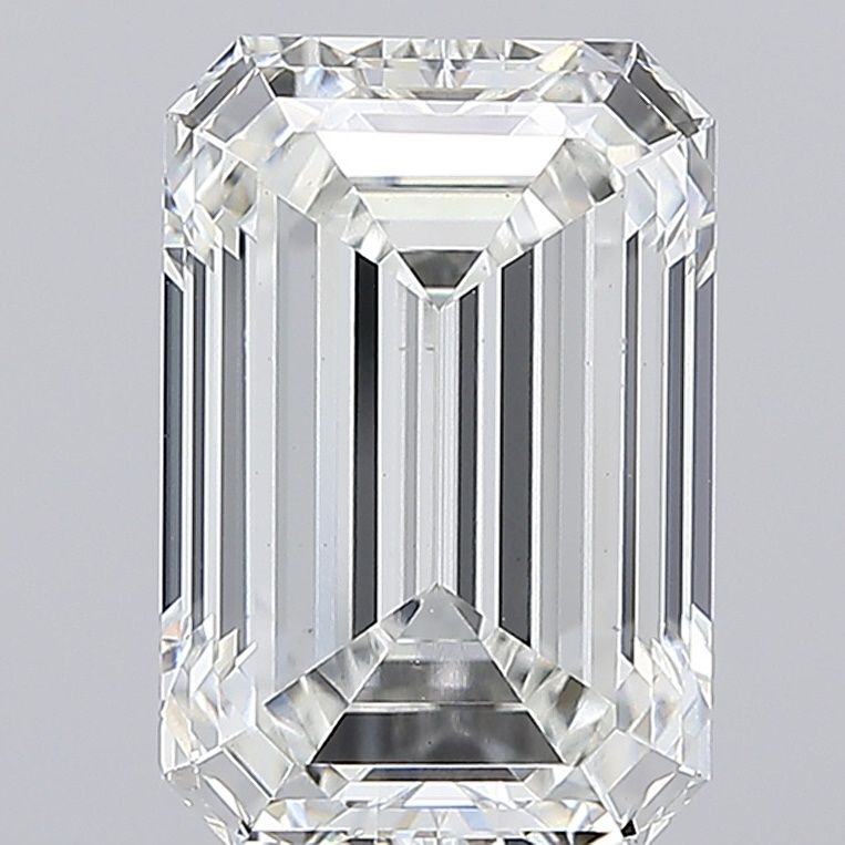 5.07 ct. emerald Lab Grown Diamond front image