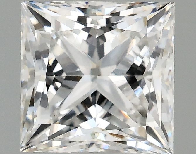 1.56 ct. princess Lab Grown Diamond front image