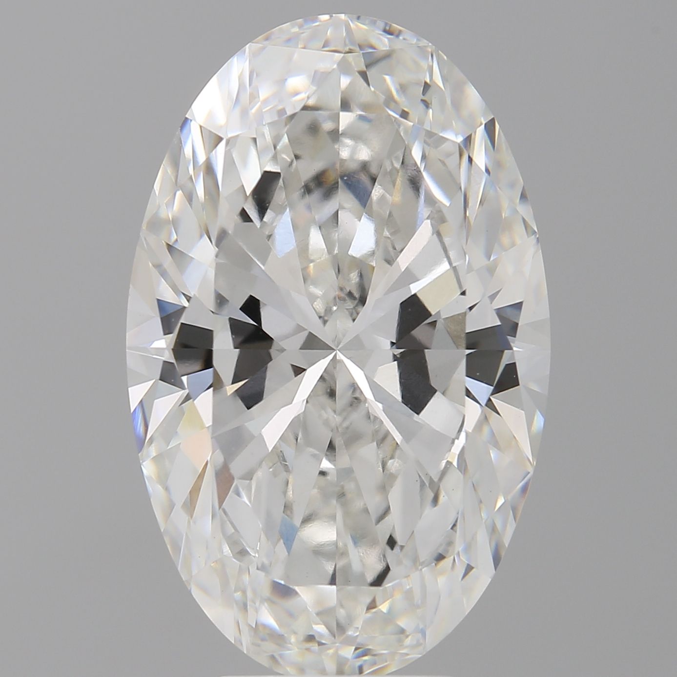 7.00 ct. oval Lab Grown Diamond front image