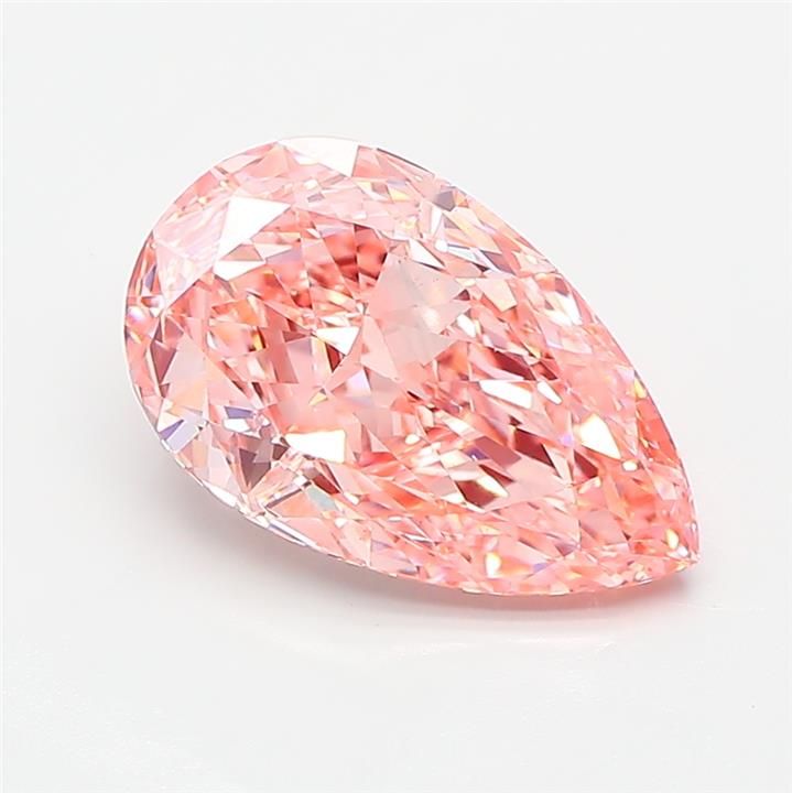 3.01 ct. pear Lab Grown Diamond front image