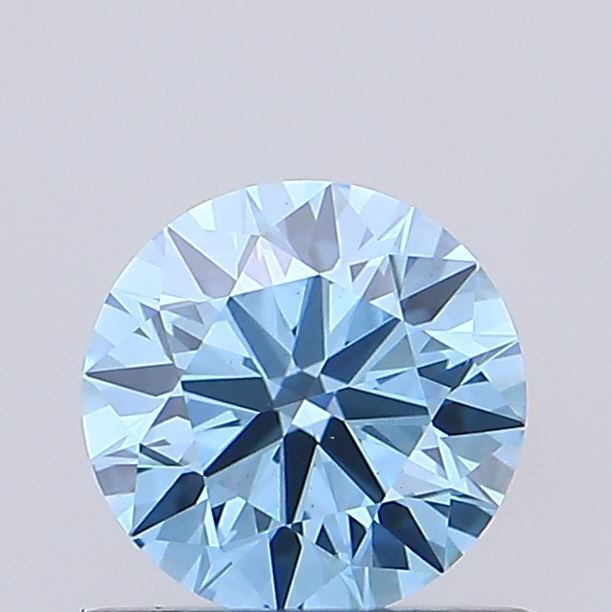 0.59 CT Fancy Vivid Blue ROUND