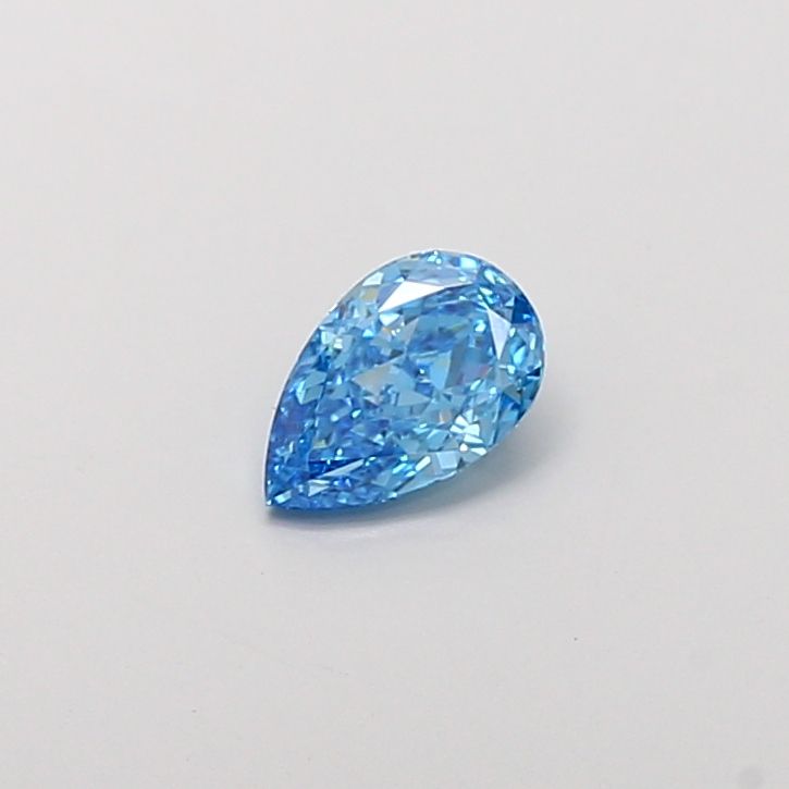0.98 CT Fancy Vivid Blue PEAR