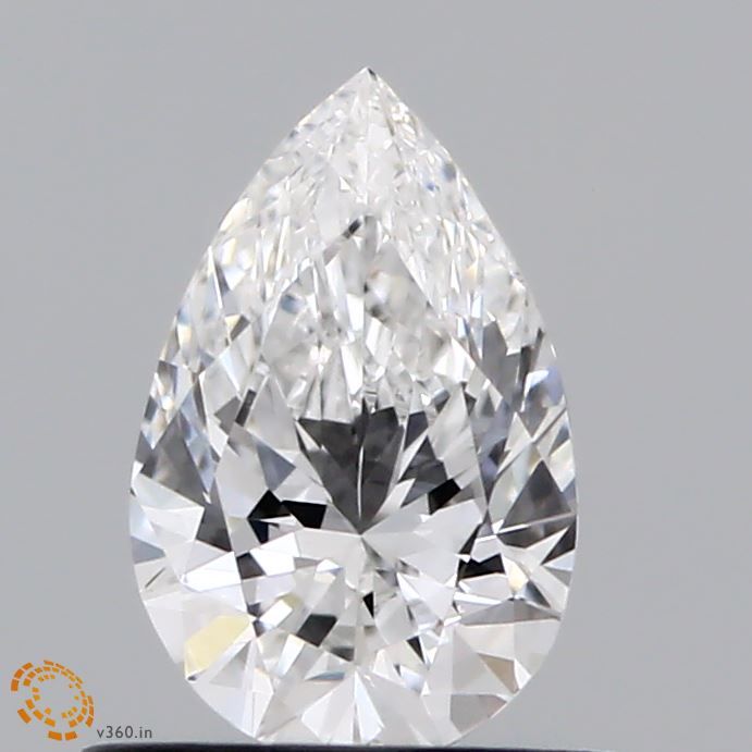 0.63 ct lab-grown Pear Diamond