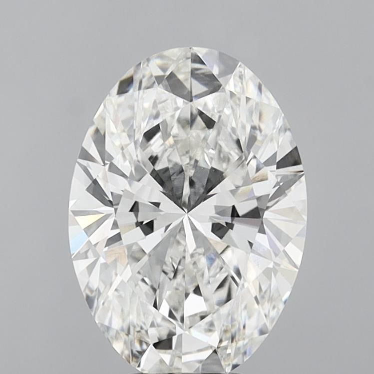 5.03 ct. oval Lab Grown Diamond front image