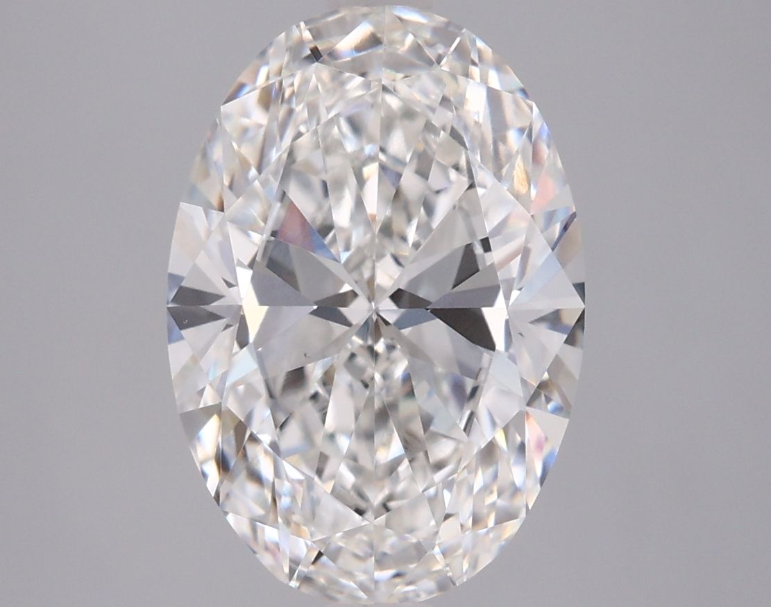 3.01 ct. oval Lab Grown Diamond front image