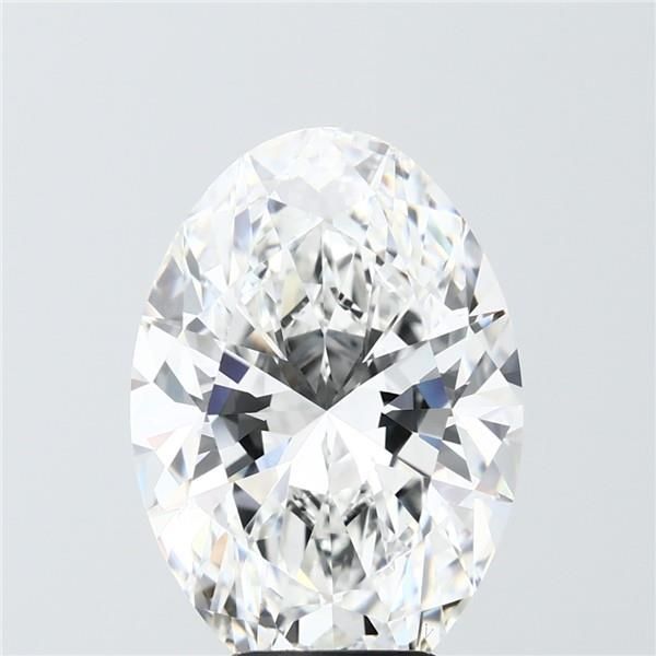 6.06 ct. oval Lab Grown Diamond front image