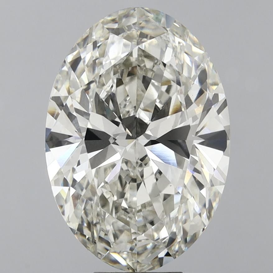 10.02 ct. oval Lab Grown Diamond front image
