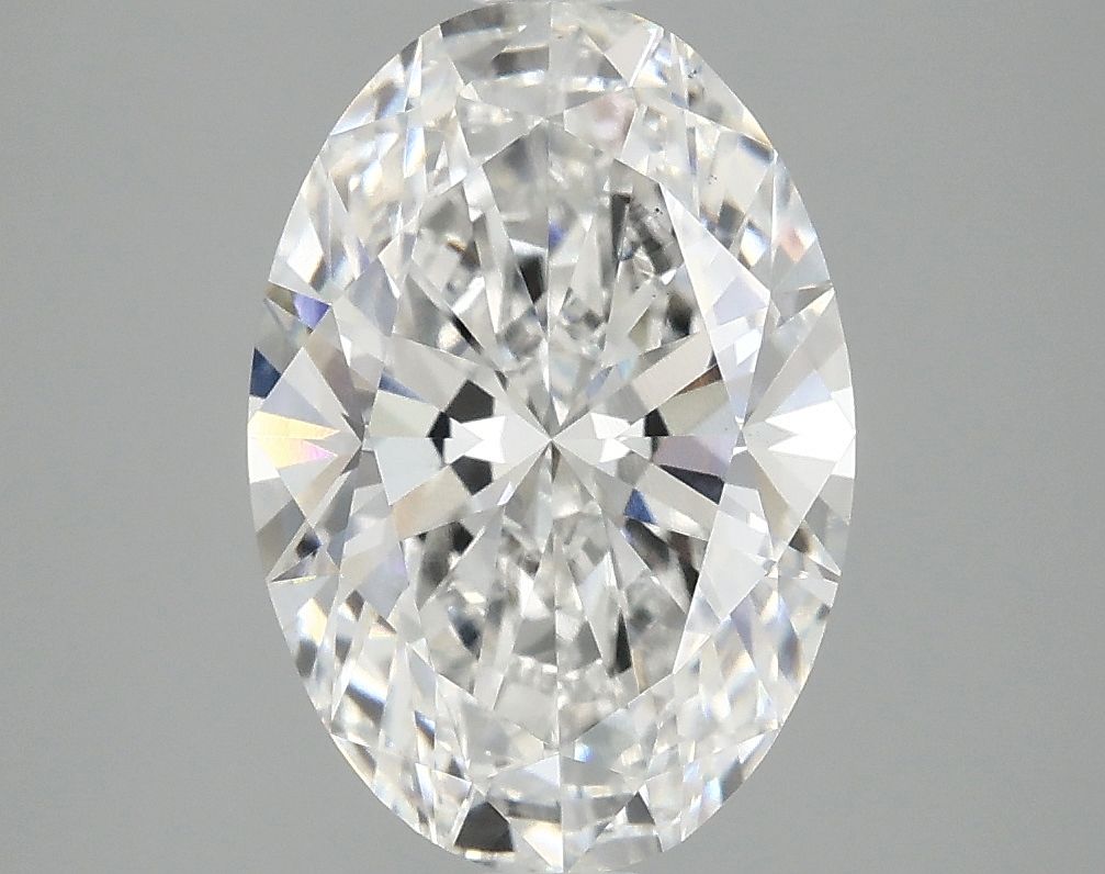 2.92 ct. oval Lab Grown Diamond front image