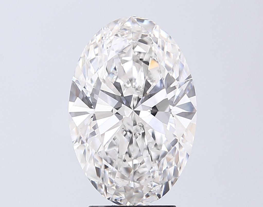 4.01 ct. oval Lab Grown Diamond front image