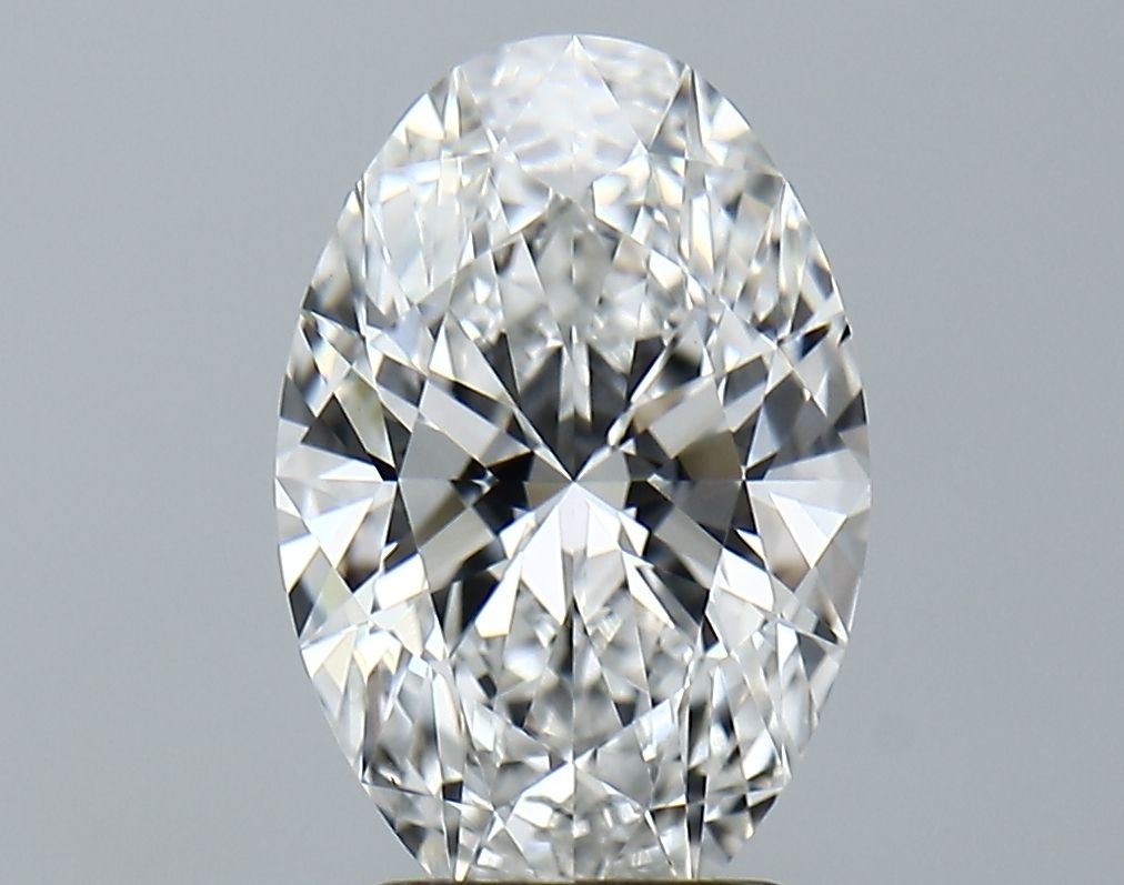 3.01 ct. oval Lab Grown Diamond front image