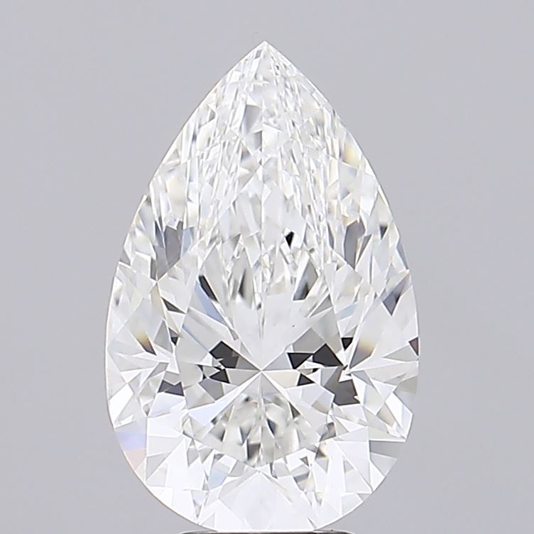 6.09 ct. pear Lab Grown Diamond front image