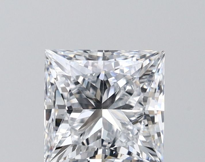 0.72 ct lab-grown Princess Diamond